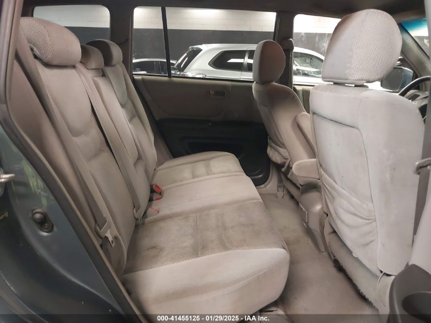 2003 Toyota Highlander VIN: JTEHS21A130153703 Lot: 41455125