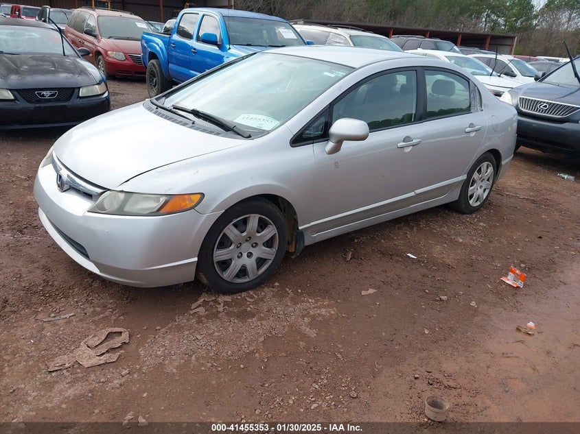 2007 HONDA CIVIC VIN: 1HGFA16547L112536