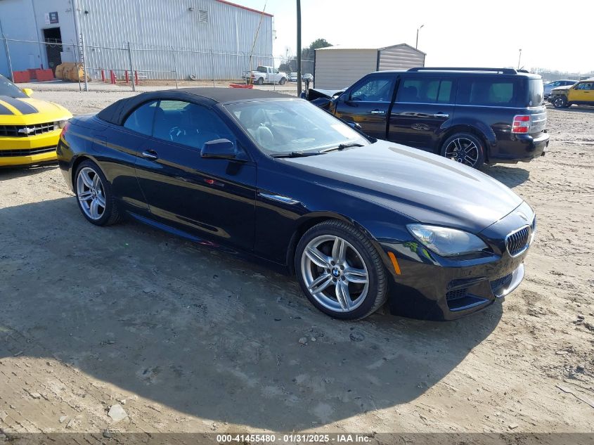 2013 BMW 640I - WBALW7C50DDX58346