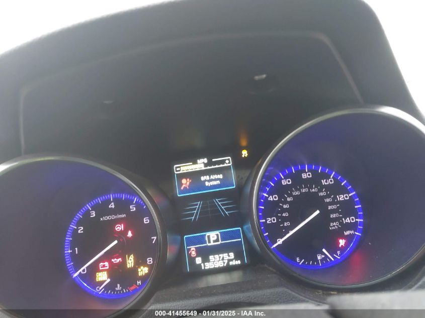 2017 Subaru Outback 2.5I Touring VIN: 4S4BSATC2H3241546 Lot: 41455649