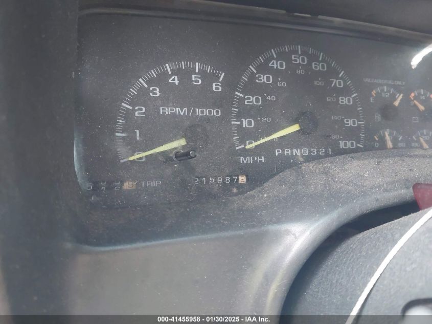 1997 Chevrolet C1500 Fleetside VIN: 1GCEC14W0VZ129103 Lot: 41455958