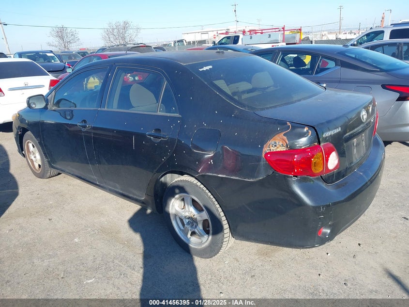 2009 TOYOTA COROLLA VIN: JTDBL40EX99049069