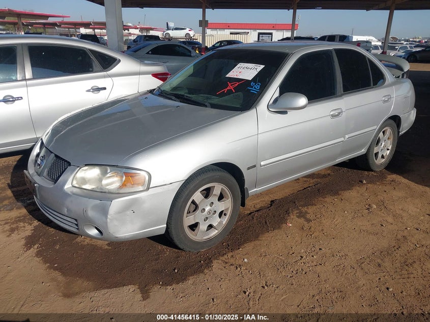 2006 NISSAN SENTRA VIN: 3N1CB51D16L598054