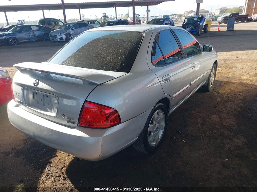 2006 NISSAN SENTRA VIN: 3N1CB51D16L598054