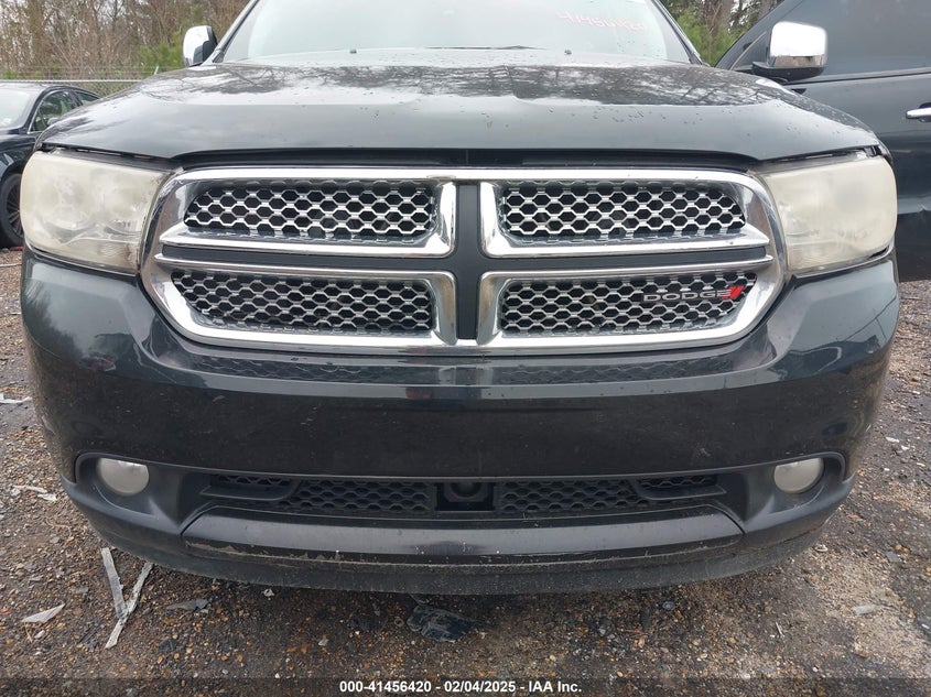 2012 DODGE DURANGO VIN: 1C4RDHEG5CC260204