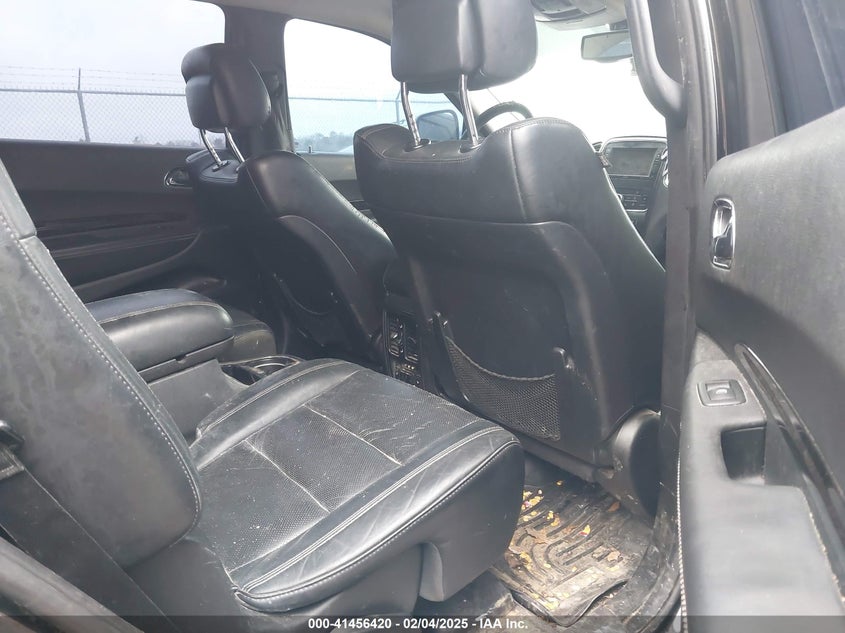 2012 DODGE DURANGO VIN: 1C4RDHEG5CC260204