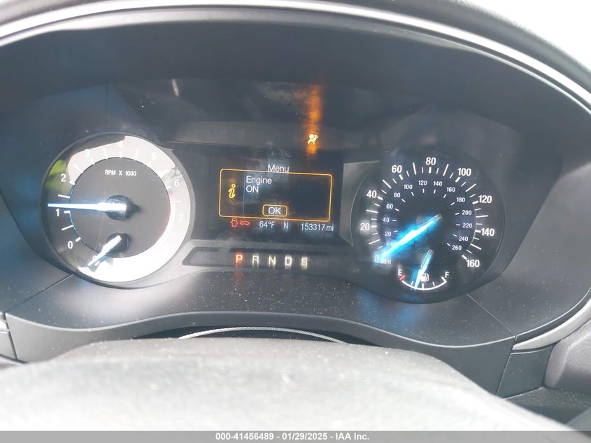 2013 FORD FUSION S VIN: 3FA6P0H74DR282856