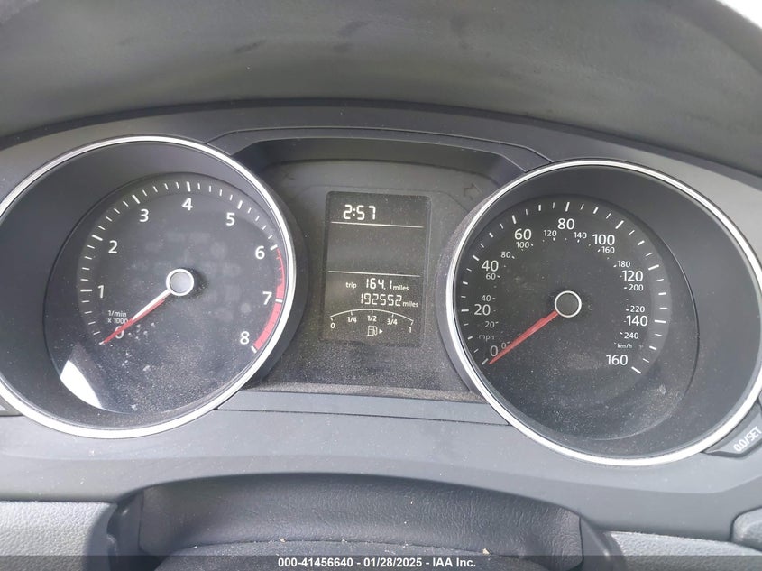 2017 VOLKSWAGEN JETTA VIN: 3VW2B7AJ5HM252884