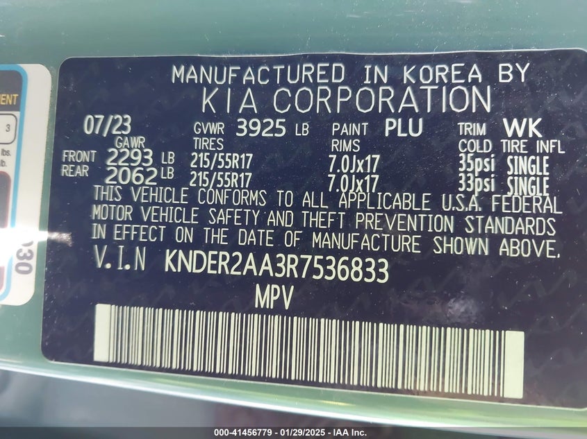 2024 KIA SELTOS EX - KNDER2AA3R7536833