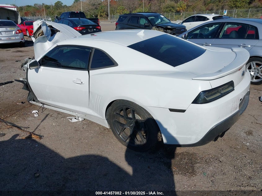 2014 CHEVROLET CAMARO VIN: 2G1FT1EW0E9262126