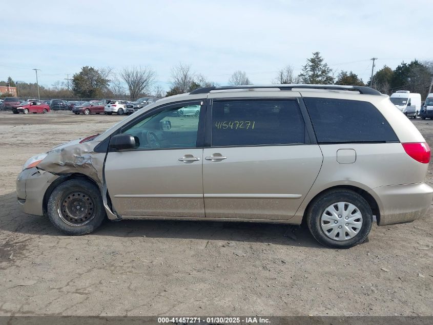 2008 Toyota Sienna Le VIN: 5TDZK23C58S165344 Lot: 41457271