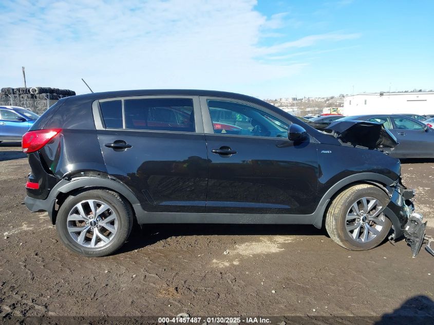 2015 Kia Sportage Lx VIN: KNDPBCAC0F7705559 Lot: 41457487