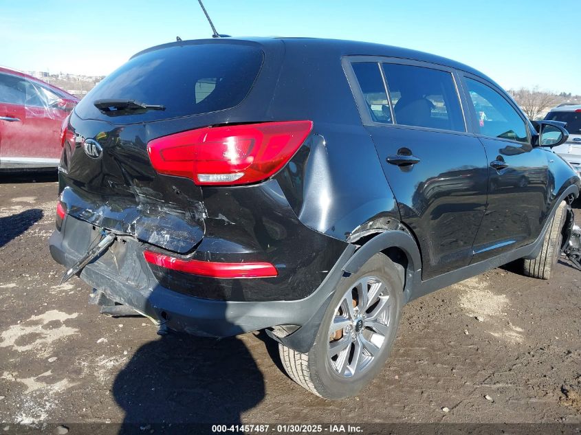 2015 Kia Sportage Lx VIN: KNDPBCAC0F7705559 Lot: 41457487