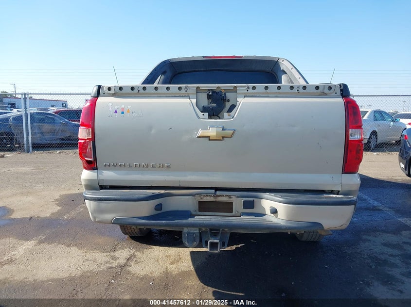 2007 CHEVROLET AVALANCHE 1500 VIN: 3GNEC12J67G138356