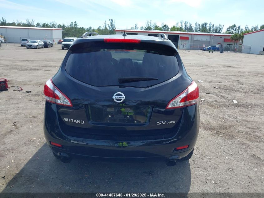 2013 Nissan Murano Sv VIN: JN8AZ1MW8DW316817 Lot: 41457645