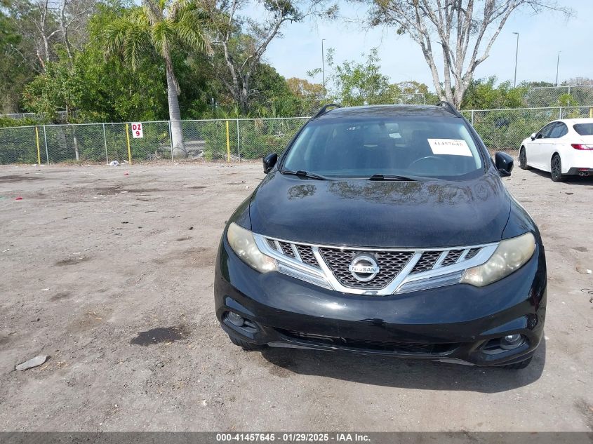2013 Nissan Murano Sv VIN: JN8AZ1MW8DW316817 Lot: 41457645