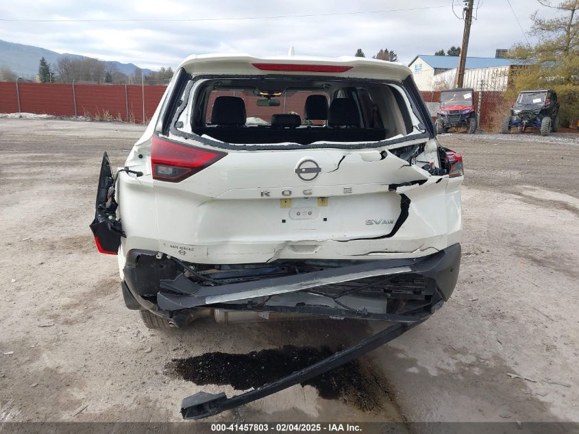 2022 Nissan Rogue Sv Intelligent Awd VIN: JN8BT3BB1NW338239 Lot: 41457803