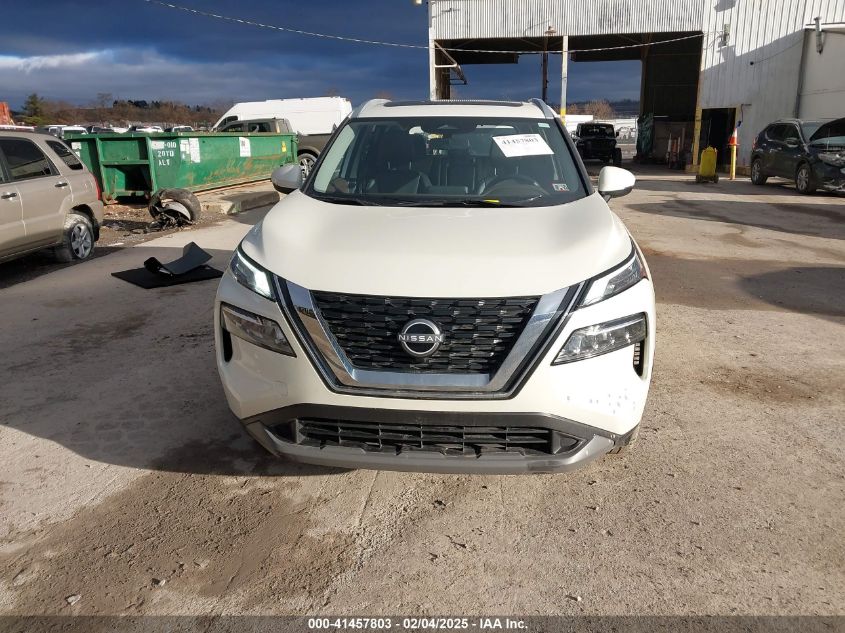2022 Nissan Rogue Sv Intelligent Awd VIN: JN8BT3BB1NW338239 Lot: 41457803