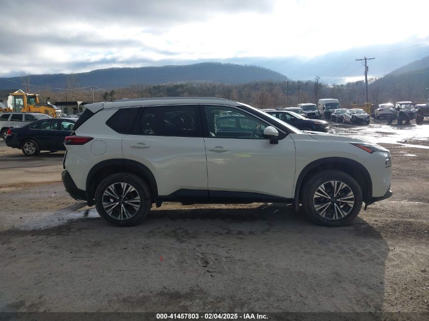 2022 Nissan Rogue Sv Intelligent Awd VIN: JN8BT3BB1NW338239 Lot: 41457803