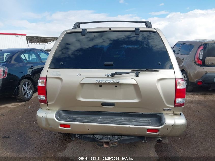 2001 Nissan Pathfinder Le VIN: JN8DR09X61W578713 Lot: 41458317