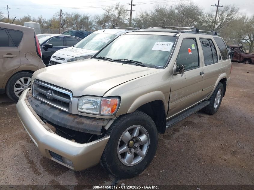 2001 Nissan Pathfinder Le VIN: JN8DR09X61W578713 Lot: 41458317