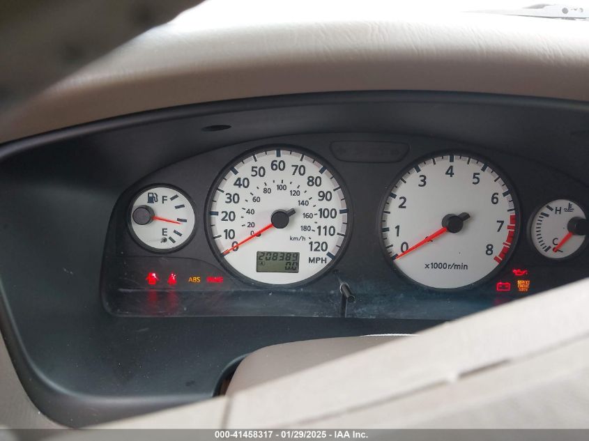 2001 Nissan Pathfinder Le VIN: JN8DR09X61W578713 Lot: 41458317