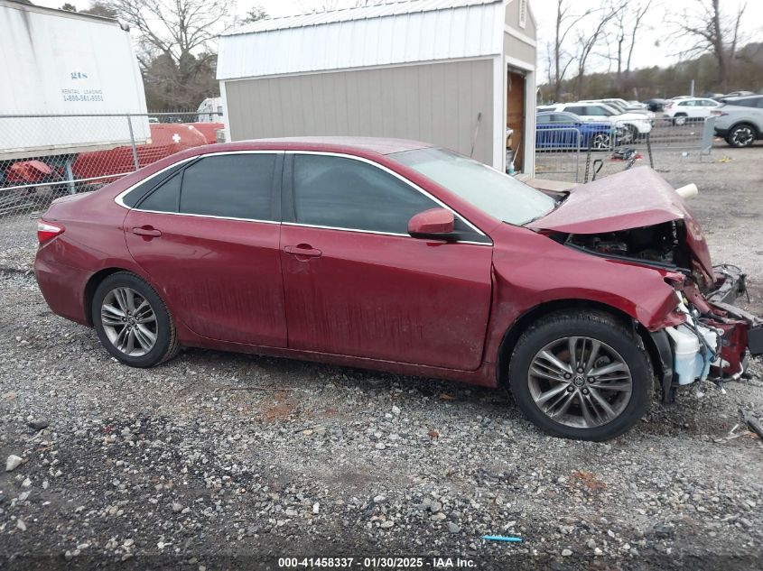 2016 Toyota Camry Se VIN: 4T1BF1FK0GU522275 Lot: 41458337