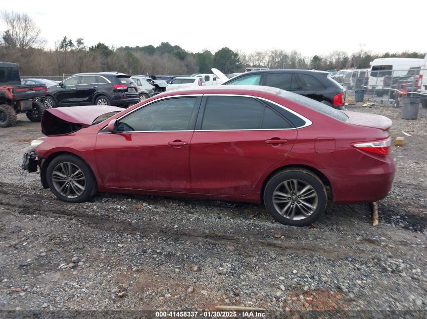 2016 Toyota Camry Se VIN: 4T1BF1FK0GU522275 Lot: 41458337