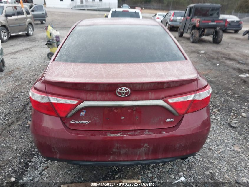 2016 Toyota Camry Se VIN: 4T1BF1FK0GU522275 Lot: 41458337