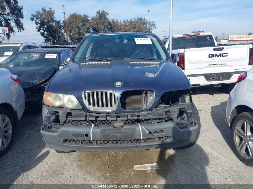 2005 BMW X5 4.4I VIN: 5UXFB53505LV12919 Lot: 41458512