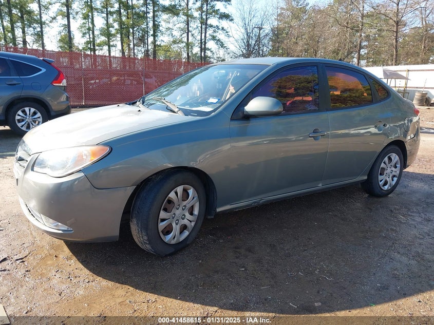 2010 HYUNDAI ELANTRA VIN: KMHDU4AD5AU106674