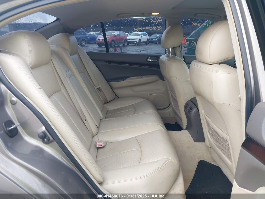 2010 Infiniti G37 Journey VIN: JN1CV6APXAM406264 Lot: 41458676