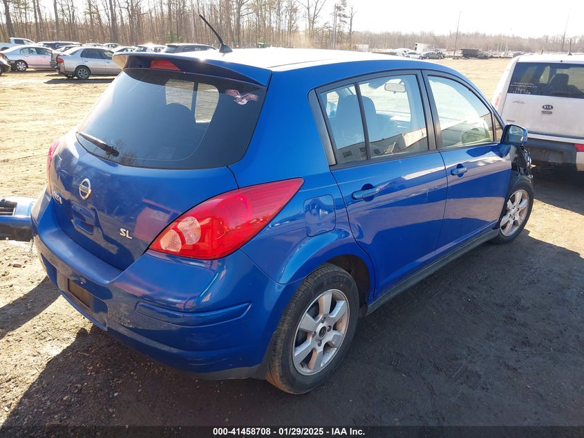 2008 NISSAN VERSA VIN: 3N1BC13E58L395887