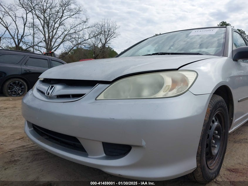2004 Honda Civic Vp VIN: 2HGES163X4H610207 Lot: 41459001