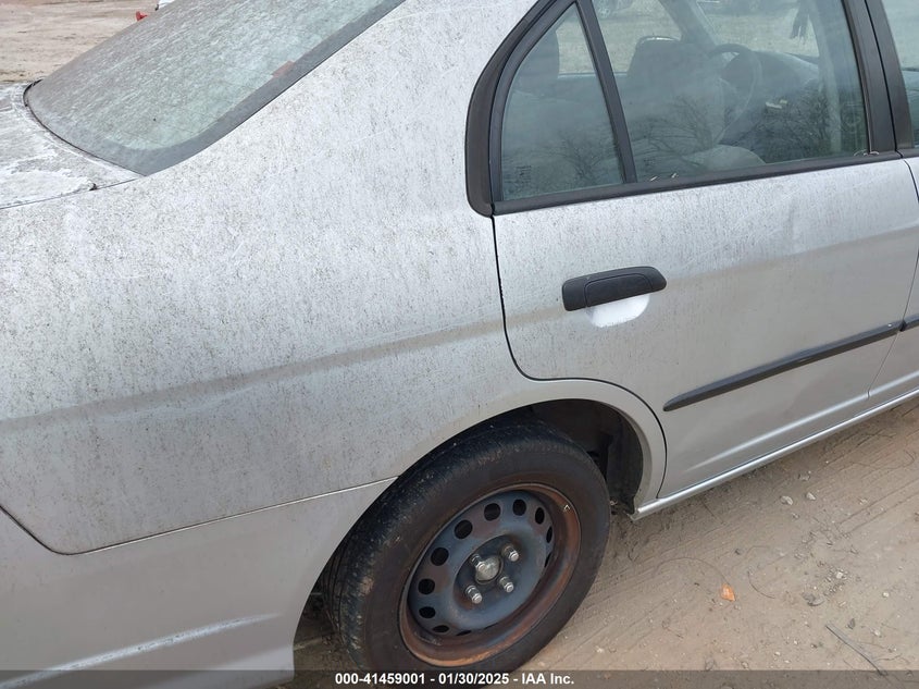 2004 Honda Civic Vp VIN: 2HGES163X4H610207 Lot: 41459001