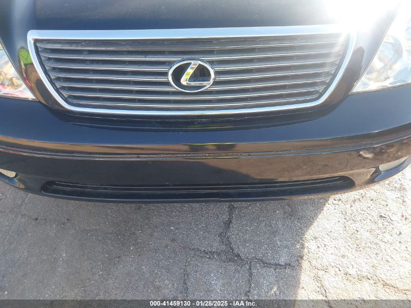 2003 Lexus Ls 430 VIN: JTHBN30F230113791 Lot: 41459130