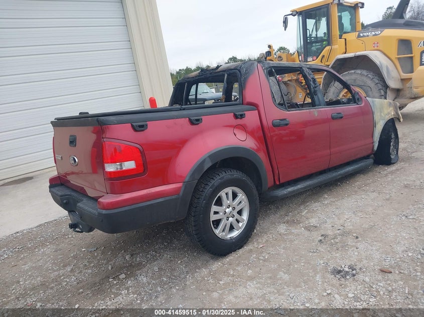 2008 FORD EXPLORER SPORT TRAC VIN: 1FMEU31E18UB20489