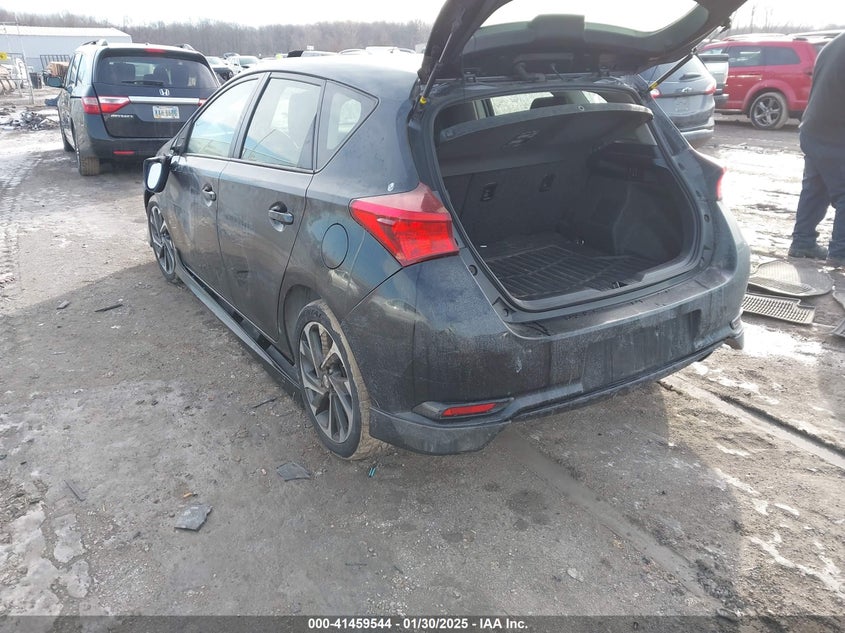 Vin: jtnkarje9gj522288, lot: 41950138, scion im 20163