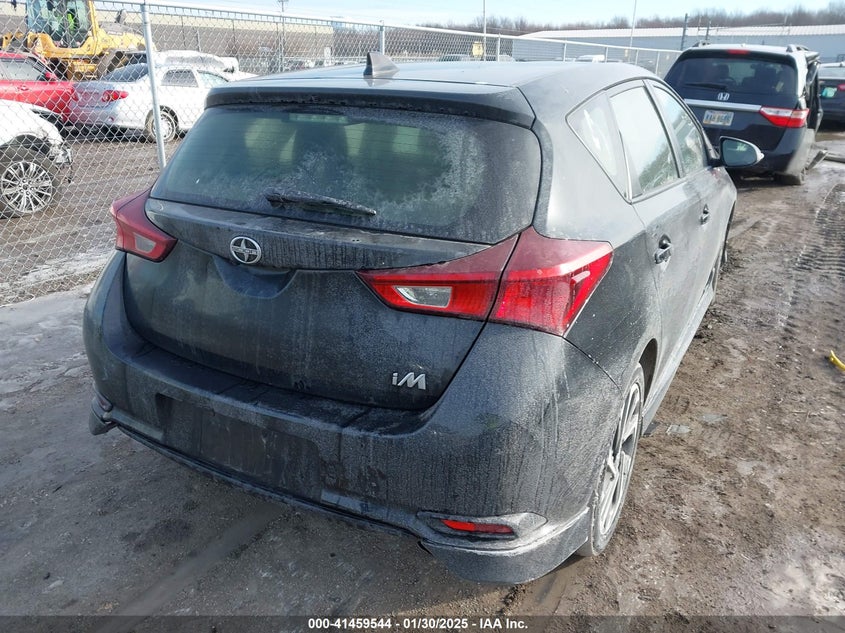 Vin: jtnkarje9gj522288, lot: 41950138, scion im 20164