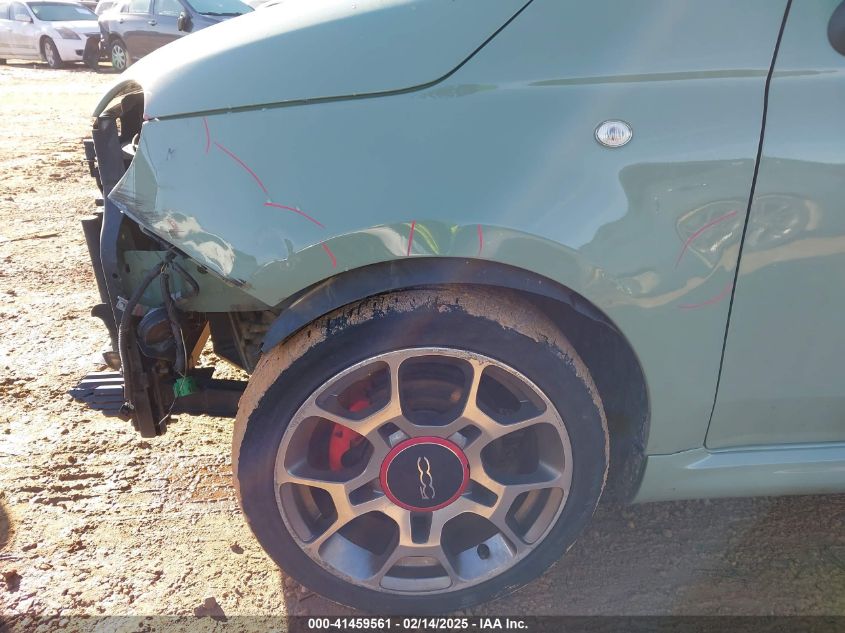 2015 Fiat 500 Sport VIN: 3C3CFFBRXFT50814 Lot: 41459561