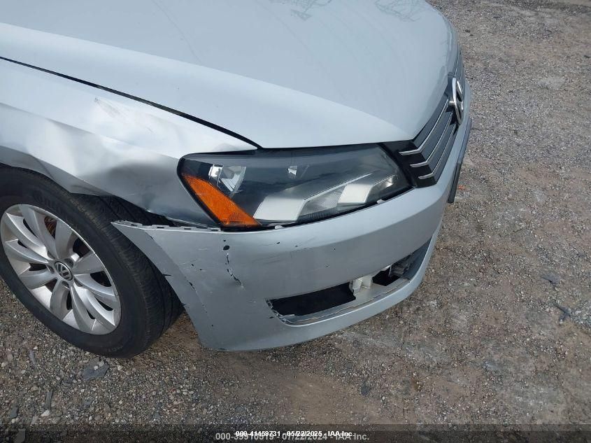 2012 Volkswagen Passat 2.5L S VIN: 1VWAH7A34CC097850 Lot: 41459731