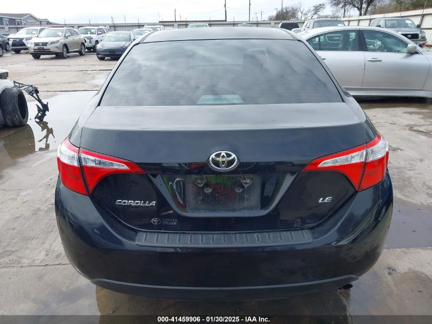 2016 Toyota Corolla Le Plus VIN: 5YFBURHE9GP467547 Lot: 41459906