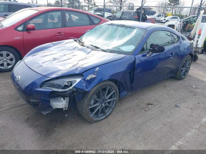 2022 SUBARU BRZ VIN: JF1ZDBE19N9704165