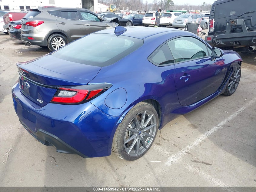 2022 SUBARU BRZ VIN: JF1ZDBE19N9704165