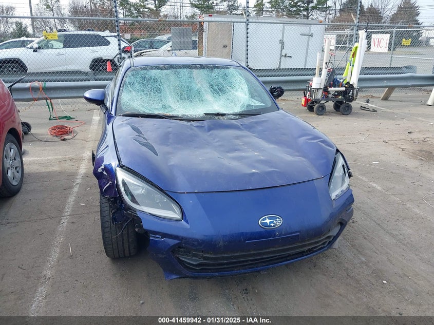 2022 SUBARU BRZ VIN: JF1ZDBE19N9704165
