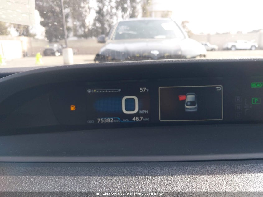 2019 TOYOTA PRIUS VIN: JTDKARFU2K3075756