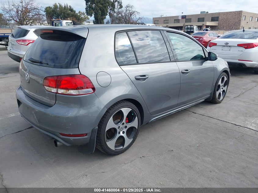 2011 VOLKSWAGEN GTI VIN: WVWHD7AJ2BW275229