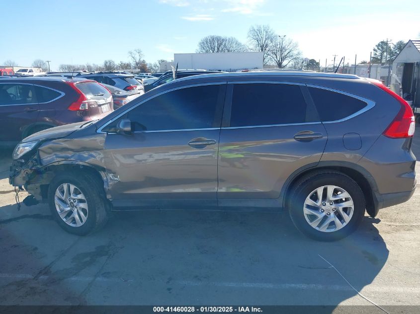 2015 Honda Cr-V Ex-L VIN: 2HKRM3H78FH557121 Lot: 41460028