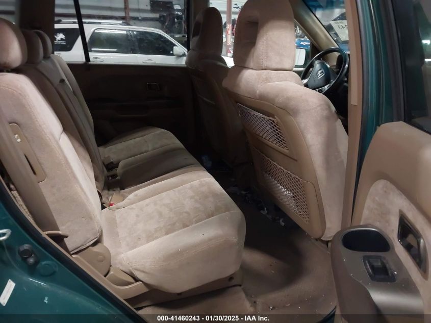 2003 Honda Pilot Ex VIN: 2HKYF18423H576226 Lot: 41460243