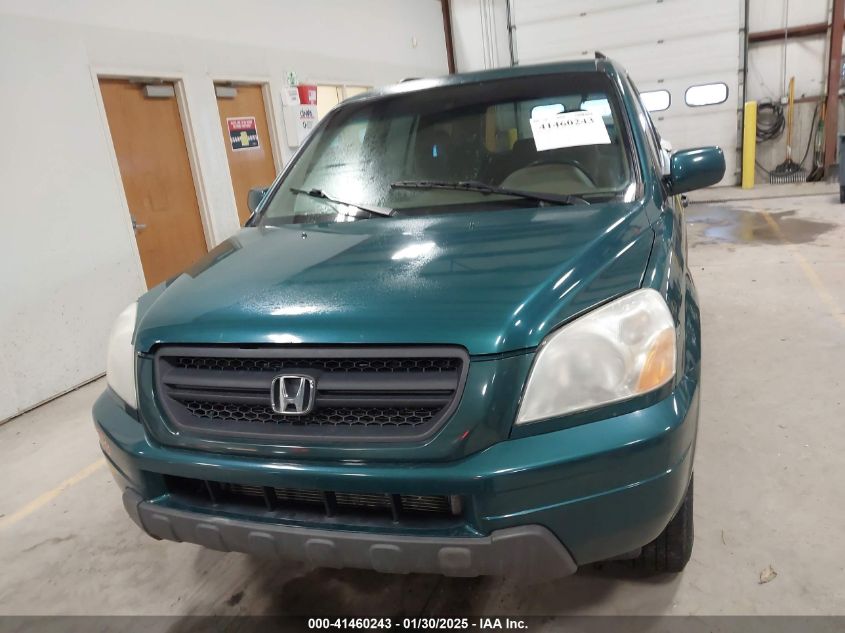 2003 Honda Pilot Ex VIN: 2HKYF18423H576226 Lot: 41460243